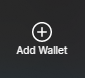 Add new wallet in Wasabi
