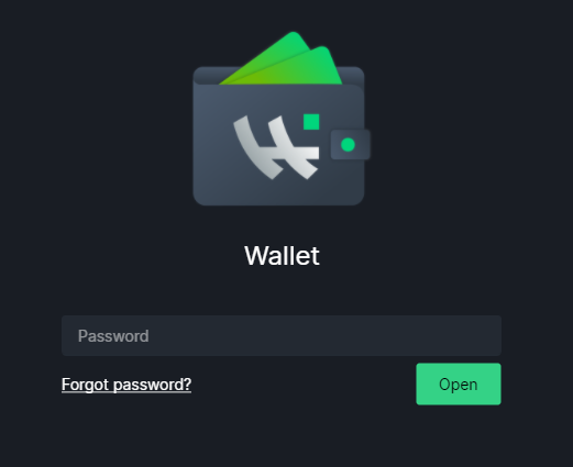 Wasabi Wallet Forgot Password